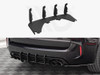 Maxton Design Black Street Pro Rear Diffuser BMW X5 M F85 (2014-2018)