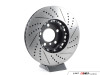 ECS Tuning 2-Piece Lightweight Front Brake Rotors - Pair (340x30) - BMW F2x M Sport Inc M140i / M135i & 240i / M135i
