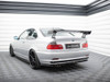 Maxton Design Carbon Spoiler With External Brackets Uprights BMW 3 Coupe E46
