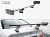 Maxton Design Carbon Spoiler With Internal Brackets Uprights BMW 3 Coupe E46