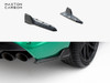 Maxton Design Prepreg Carbon Fiber Rear Side Splitters BMW X5 M F95 Facelift