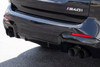 Dinan Performance Valved Cat-Back Exhaust- Black Ceramic Coated Tips - BMW X3 M40i / X4 M40i 
