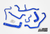 Do88 BMW 525i 525ix E34 Coolant hoses Blue