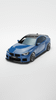 BMW M2 G87 EVO-S Gloss Black Front Grilles by ZAERO (2023+)