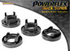 Powerflex Track Rear Subframe Front Mount Insert - E90, E91, E92 & E93 3 Series (2005-2013) - PFR5-419BLK