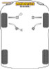Powerflex Track Front Radius Arm To Chassis Bushes - F16 X6 (2015 - ON) - PFF5-2401BLK