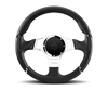 Momo Street MILLENIUM SPORT- Black/Grey Profile Steering Wheel Momo Street MILLENIUM SPORT- Black/Grey Profile Steering Wheel