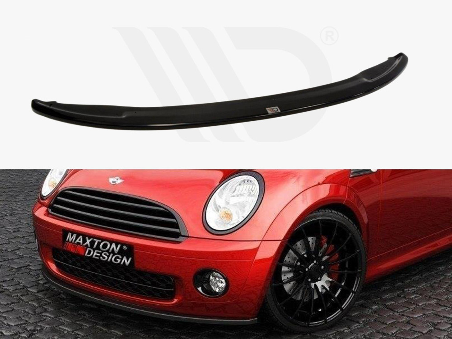 Mini cooper r56 front shop splitter