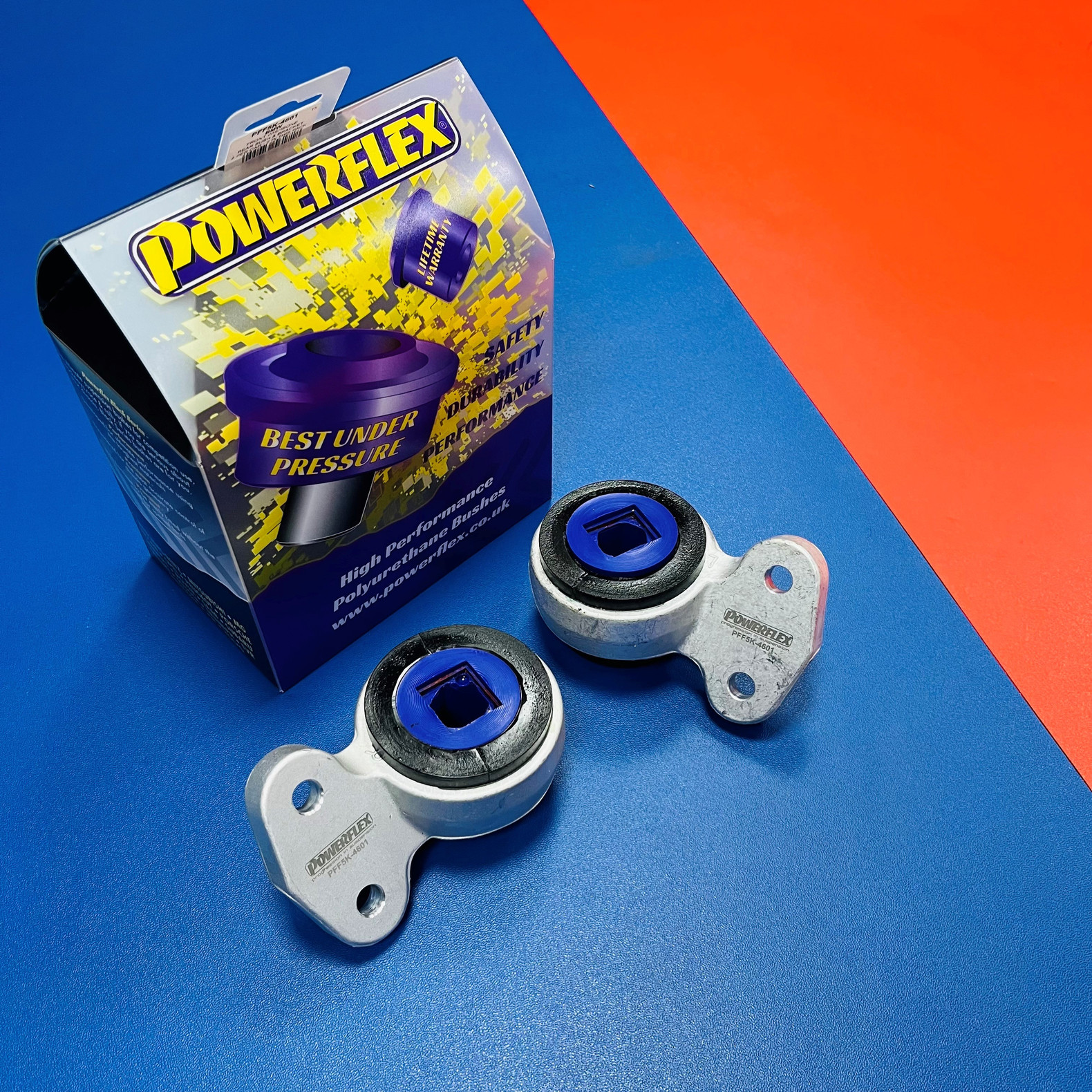 Powerflex Front Wishbone Rear Bush & Bracket (Lollipop) - E46 3