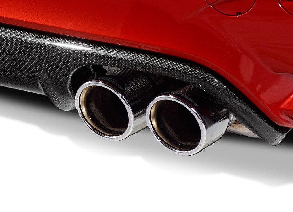 AC Schnitzer 90mm Sport chrome tailpipe set for BMW M4 (F82/F83