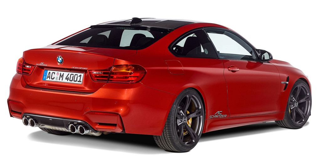 AC Schnitzer 90mm Sport chrome tailpipe set for BMW M4 (F82/F83