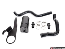 Turner Motorsport Baffled Oil Catch Can & Drain System - F87 M2 Turner Motorsport Baffled Oil Catch Can & Drain System - F87 M2