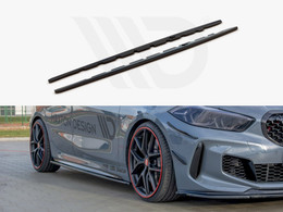 Maxton Design Gloss Black Side Skirts Diffusers BMW 1 Series F40 M135I /M-Sport (2019-) Maxton Design Gloss Black Side Skirts Diffusers BMW 1 Series F40 M135I /M-Sport (2019-)