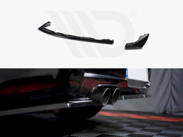 Maxton Design Gloss Black Central Rear Splitter (Without Vertical Bars) BMW 1 E81/ E87 M-Sport Facelift (2007-2011) Maxton Design Gloss Black Central Rear Splitter (Without Vertical Bars) BMW 1 E81/ E87 M-Sport Facelift (2007-2011)
