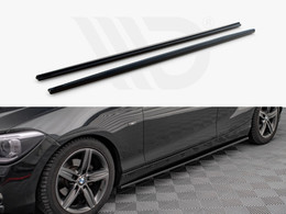 Maxton Design Gloss Black Side Skirts Diffusers BMW 1 F20 (2011-2015) Maxton Design Gloss Black Side Skirts Diffusers BMW 1 F20 (2011-2015)