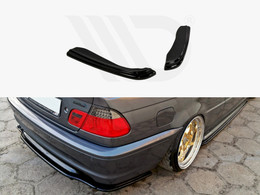 Maxton Design Gloss Black Rear Side Splitters BMW 3 E46 Mpack Coupe Maxton Design Gloss Black Rear Side Splitters BMW 3 E46 Mpack Coupe
