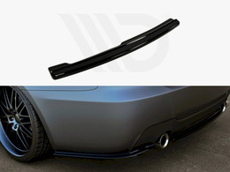 Maxton Design Gloss Black Central Rear Splitter BMW 3 E92 M-Sport 2006-2009 Maxton Design Gloss Black Central Rear Splitter BMW 3 E92 M-Sport 2006-2009