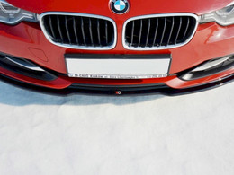 Maxton Design Gloss Black Front Splitter V.1 BMW 3 F30 Standard (2012-2014) Maxton Design Gloss Black Front Splitter V.1 BMW 3 F30 Standard (2012-2014)