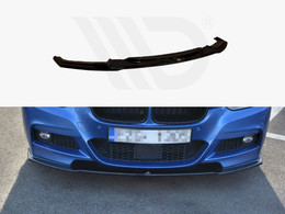Maxton Design Gloss Black Front Splitter BMW 3-Series F30 Facelift Sedan M-Sport (2015-2018) Maxton Design Gloss Black Front Splitter BMW 3-Series F30 Facelift Sedan M-Sport (2015-2018)