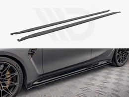Maxton Design Black Street Pro Side Skirts Diffusers BMW M3 G80 (2021-) Maxton Design Black Street Pro Side Skirts Diffusers BMW M3 G80 (2021-)