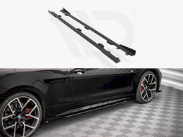 Maxton Design Black + Gloss Flaps Street Pro Side Skirts Diffusers (+Flaps) Bm 4 M-Pack G22 (2020-) Maxton Design Black + Gloss Flaps Street Pro Side Skirts Diffusers (+Flaps) Bm 4 M-Pack G22 (2020-)