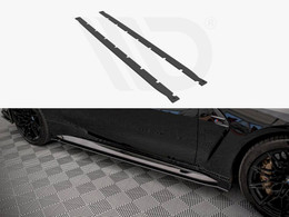 Maxton Design Black Street Pro Side Skirts Diffusers BMW M4 G82 (2021-) Maxton Design Black Street Pro Side Skirts Diffusers BMW M4 G82 (2021-)