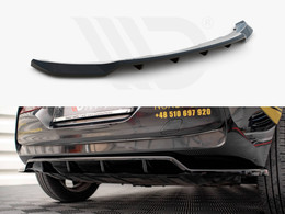 Maxton Design Gloss Black Central Rear Splitter (Vertical Bars) BMW I3 Mk1 Facelift (2017-2022) Maxton Design Gloss Black Central Rear Splitter (Vertical Bars) BMW I3 Mk1 Facelift (2017-2022)