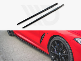 Maxton Design Gloss Black Side Skirts Diffusers BMW 8 Coupe M-Pack G15 (2018-) Maxton Design Gloss Black Side Skirts Diffusers BMW 8 Coupe M-Pack G15 (2018-)