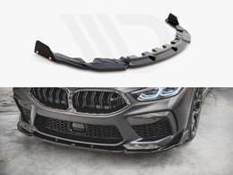 Maxton Design Gloss Black Front Splitter (+Flaps) V1 BMW M8 Gran Coupe F93 (2019-) Maxton Design Gloss Black Front Splitter (+Flaps) V1 BMW M8 Gran Coupe F93 (2019-)