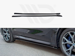 Maxton Design Gloss Black Side Skirts Diffusers BMW X5 G05 M-Sport (2018-) Maxton Design Gloss Black Side Skirts Diffusers BMW X5 G05 M-Sport (2018-)