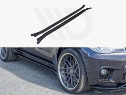 Maxton Design Gloss Black Side Skirts Diffusers BMW X5 E70 Facelift M Sport (2010-13) Maxton Design Gloss Black Side Skirts Diffusers BMW X5 E70 Facelift M Sport (2010-13)