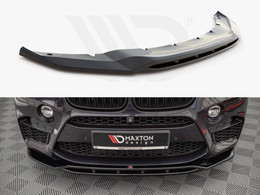 Maxton Design Gloss Black Front Splitter V.2 BMW X5 M F85 (2014-2018) Maxton Design Gloss Black Front Splitter V.2 BMW X5 M F85 (2014-2018)