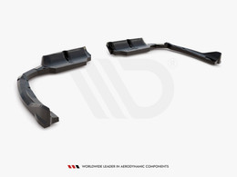 Maxton Design Central Rear Splitter (Vertical Bars) BMW XM G09 Maxton Design Central Rear Splitter (Vertical Bars) BMW XM G09