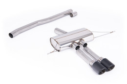 Milltek Particulate Filter-back Non-Resonated (louder) for Sport Diffuser (Requires Cutting) with JET-100 Carbon Tips Mk4 Cooper S F66 2.0T B58 2024 - SSXM496 Milltek Particulate Filter-back Non-Resonated (louder) for Sport Diffuser (Requires Cutting) with JET-100 Carbon Tips Mk4 Cooper S F66 2.0T B58 2024 - SSXM496