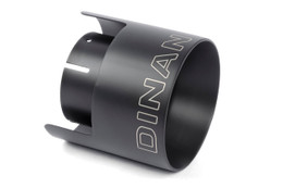 Dinan Double-Walled 4.5" Clamp-On Exhaust Tip (Black Ceramic)