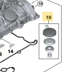 Genuine BMW B58 (GEN 1) PCV Repair Kit