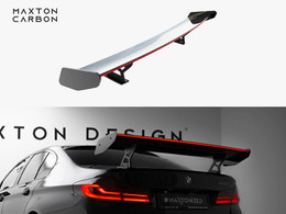 Maxton Design Carbon Spoiler With Internal Brackets Uprights + LED BMW 5 / M5 Sedan G30 / F90