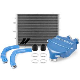 Mishimoto Air-to-water Intercooler Power Pack Bundle (Yas Marina Blue) - BMW F80 M3/M4 2015-2020
