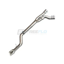 BMW M3 F80 S55 Single Mid Pipe Exhaust - FreeFlo AGR