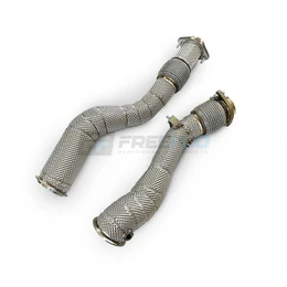 BMW X3M F97 S58 Decat Downpipes Exhaust - FreeFlo RCE