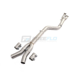 BMW M3 G80 S58 Single Mid Pipe Exhaust - FreeFlo AGR