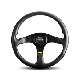 Momo Street TUNER - Black Leather Steering Wheel Momo Street TUNER - Black Leather Steering Wheel