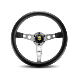 Momo Street PROTOTIPO - Silver/Black Steering Wheel Momo Street PROTOTIPO - Silver/Black Steering Wheel