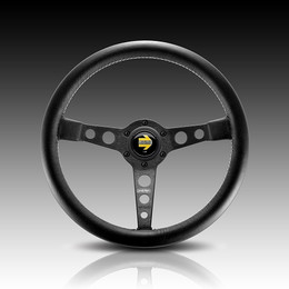 Momo Street PROTOTIPO - Black Steering Wheel Momo Street PROTOTIPO - Black Steering Wheel
