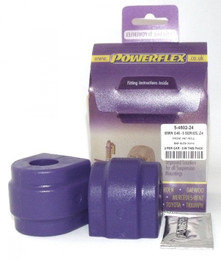 Powerflex Poly Bushes Pack - Front Anti Roll Bar Bush 24mm - PFF5-4602-24 - E46 3 Series Compact Powerflex Poly Bushes Pack - Front Anti Roll Bar Bush 24mm - PFF5-4602-24 - E46 3 Series Compact
