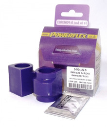 Powerflex Poly Bushes Pack - Rear Roll Bar Mounting Bush 22.5mm - PFR5-504-22.5 - E46 3 Series inc Touring Powerflex Poly Bushes Pack - Rear Roll Bar Mounting Bush 22.5mm - PFR5-504-22.5 - E46 3 Series inc Touring