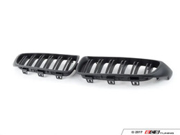 ECS Tuning Dual Slats Blackout Grille Set - Matt Black - M3 F80 / All 4 Series inc M ECS Tuning Dual Slats Blackout Grille Set - Matt Black - M3 F80 / All 4 Series inc M