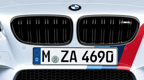 BMW M Performance Black Kidney Grill Set - M5 F10 BMW M Performance Black Kidney Grill Set - M5 F10