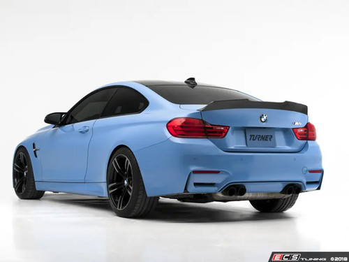 Turner Motorsport Carbon Fiber High Kick Rear Spoiler - M4 F82 Turner Motorsport Carbon Fiber High Kick Rear Spoiler - M4 F82