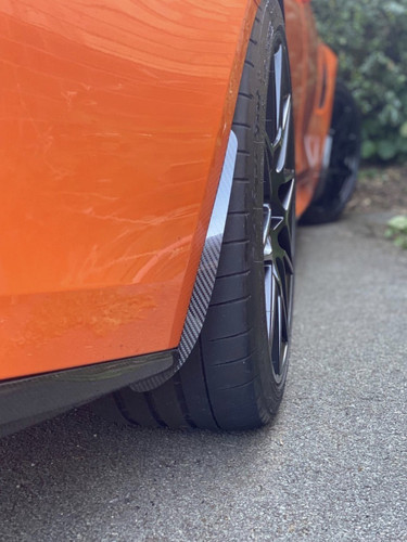 AP Design Rear Carbon Arch Guards/Mud Flaps - F80 M3 AP Design Rear Carbon Arch Guards/Mud Flaps - F80 M3